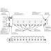 Балансировочный коллектор BM-150-6D (до 150 кВт, подкл. котла G 1½″, 5 контуров G 1″ + 1  боковой контур G 1½″)